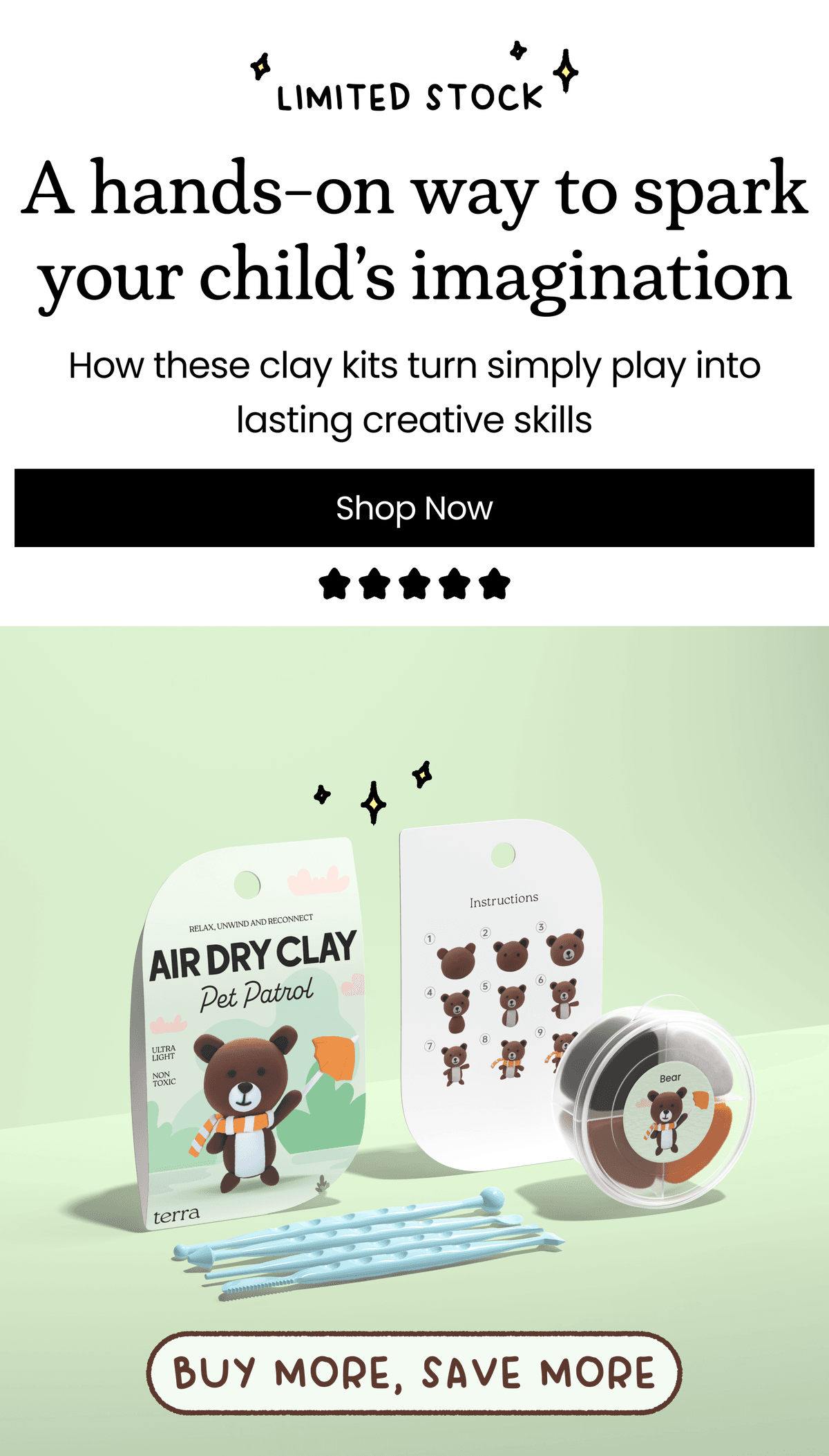 Landing Page for Creativity Campaign